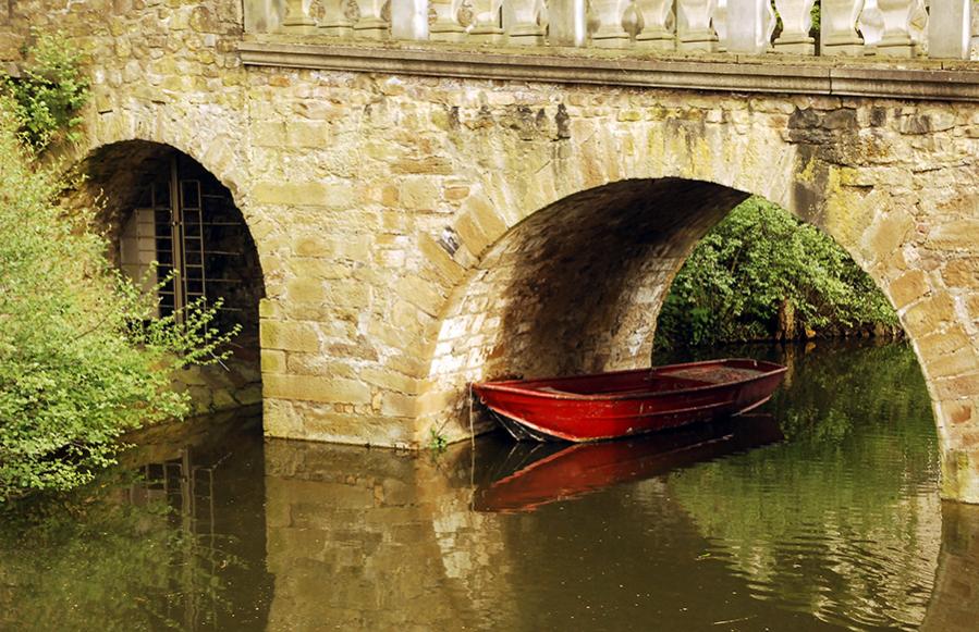 boat on the river