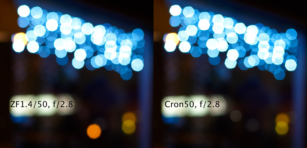 bokeh zf1.4 50 cron50 bei f2.8