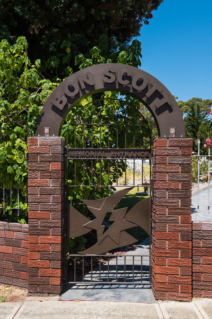 Bon Scott Memorial Entrance