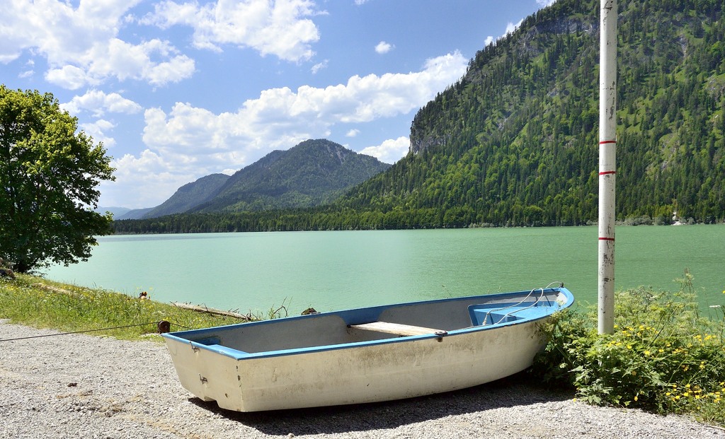 Boot Sylvensteinsee