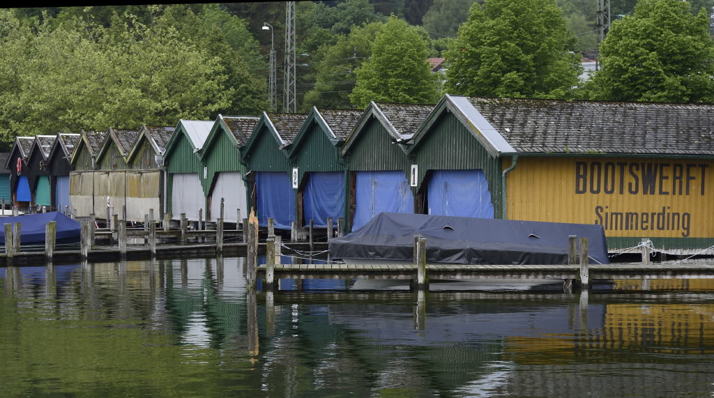 Bootshäuser am Starnberger See