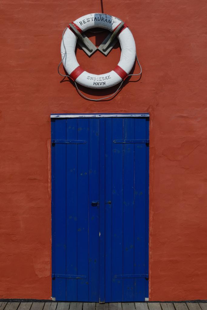 Bornholm, Eingangstür