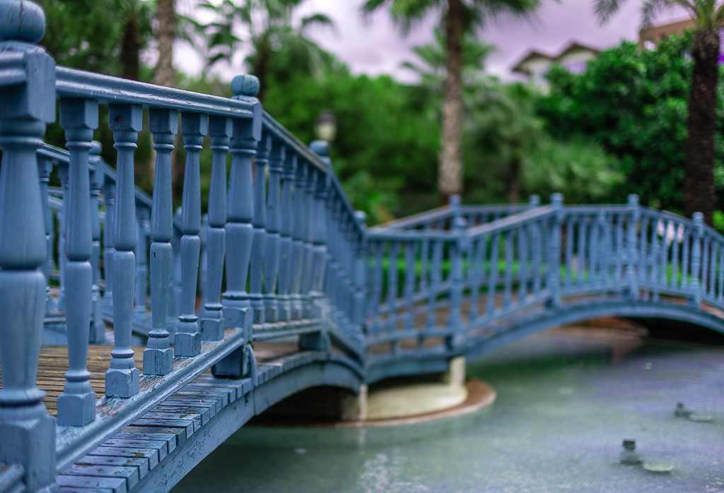 Brücke im Park