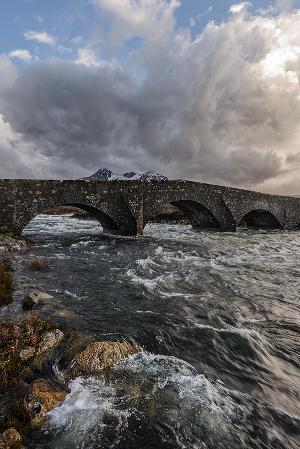 Brücke Sligachan Schottland 2016