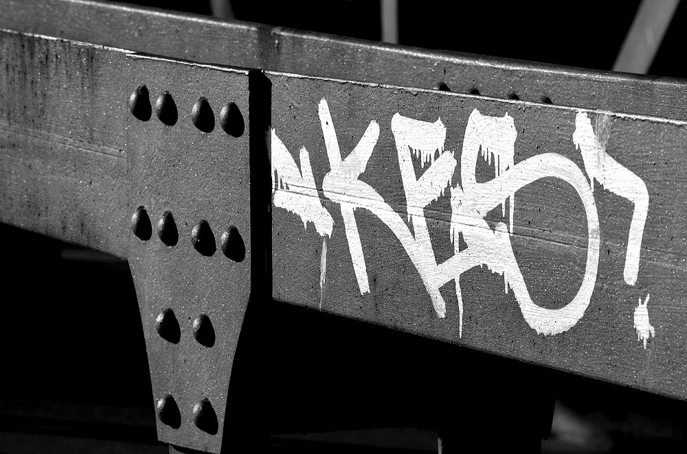 Brückengraffitti