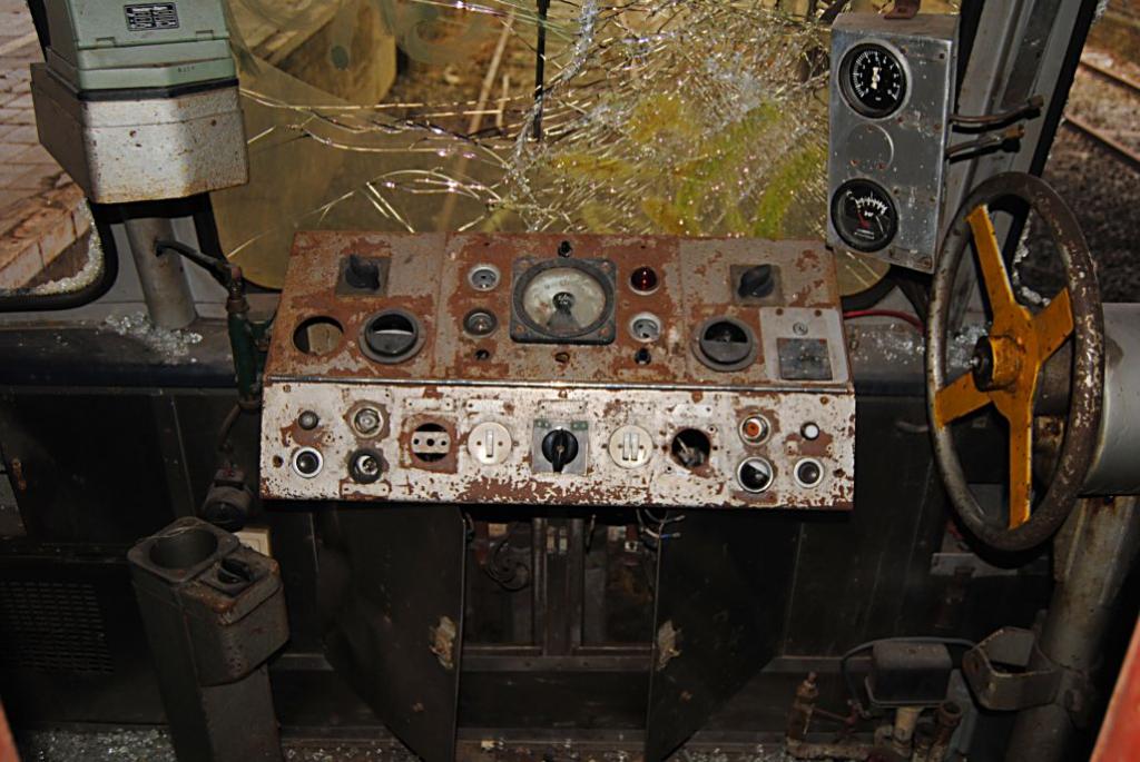 BR 4609 Fahrpult in Montzen Gare