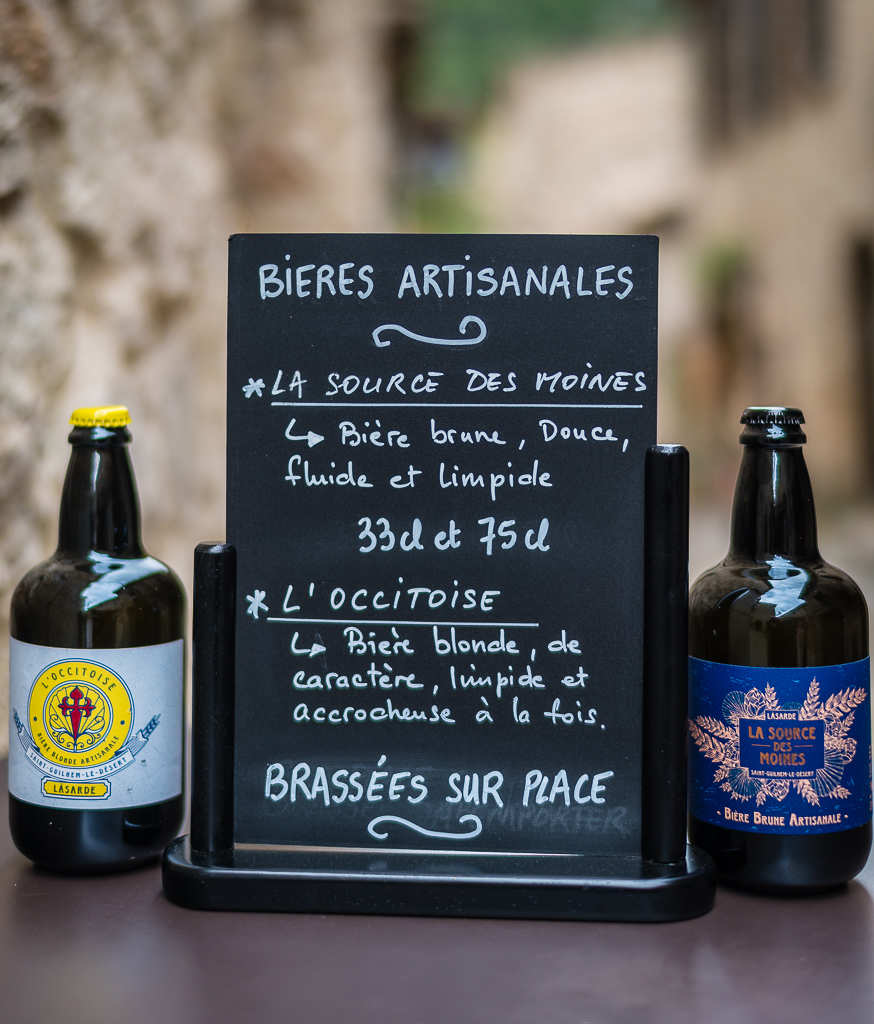 Brasserie in St. Guilhem le Desert