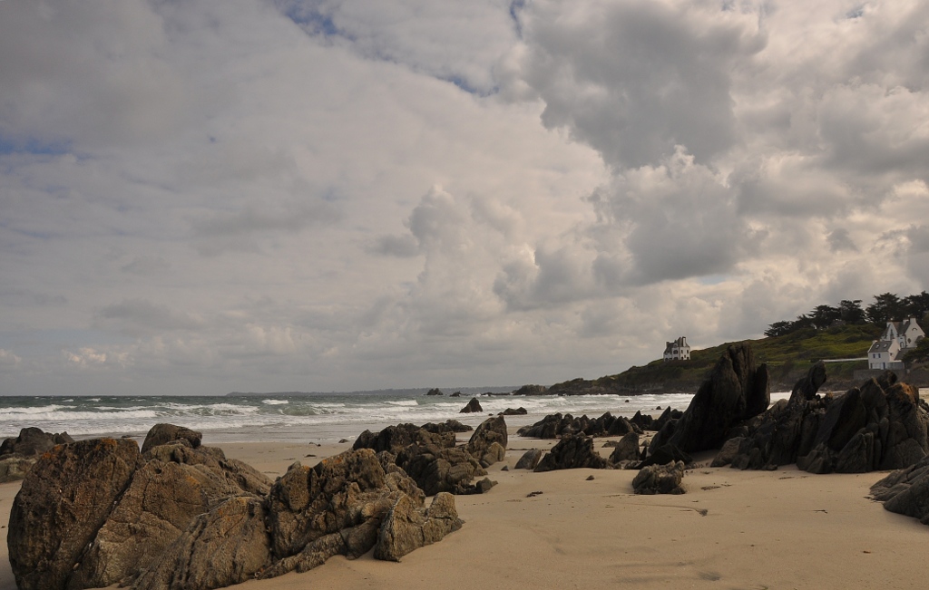 Bretagne, Küste, nachgeschärft
