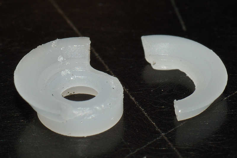Broken collar
