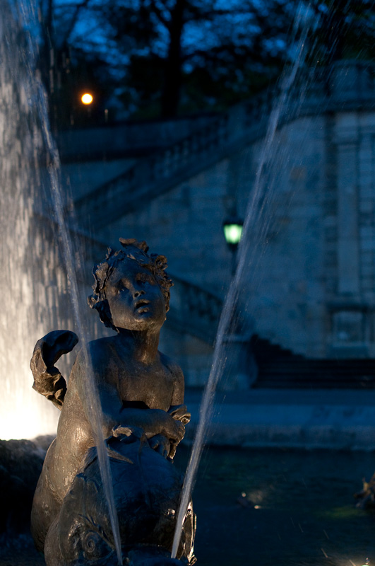 Brunnen am Friedensengel
