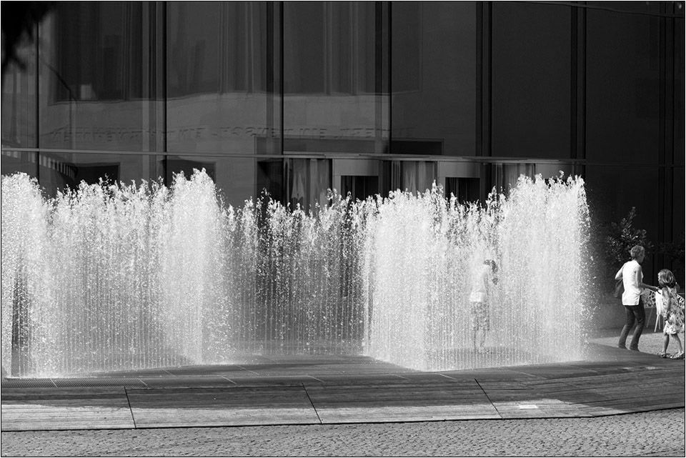 Brunnen am neuen Museum