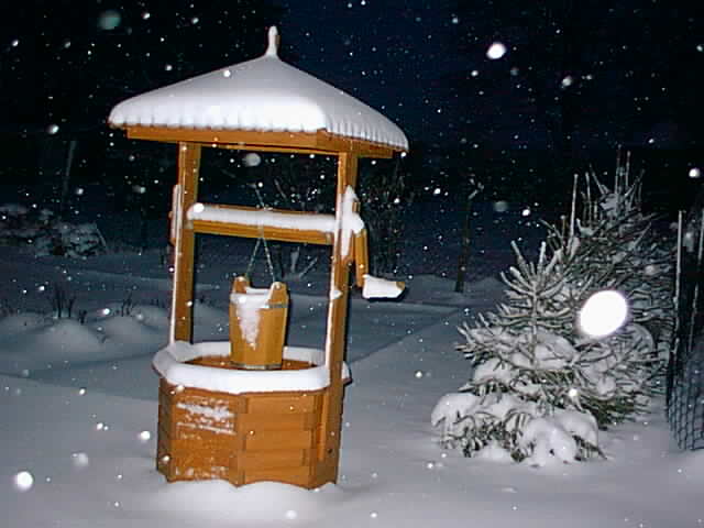 Brunnen im Winter 2