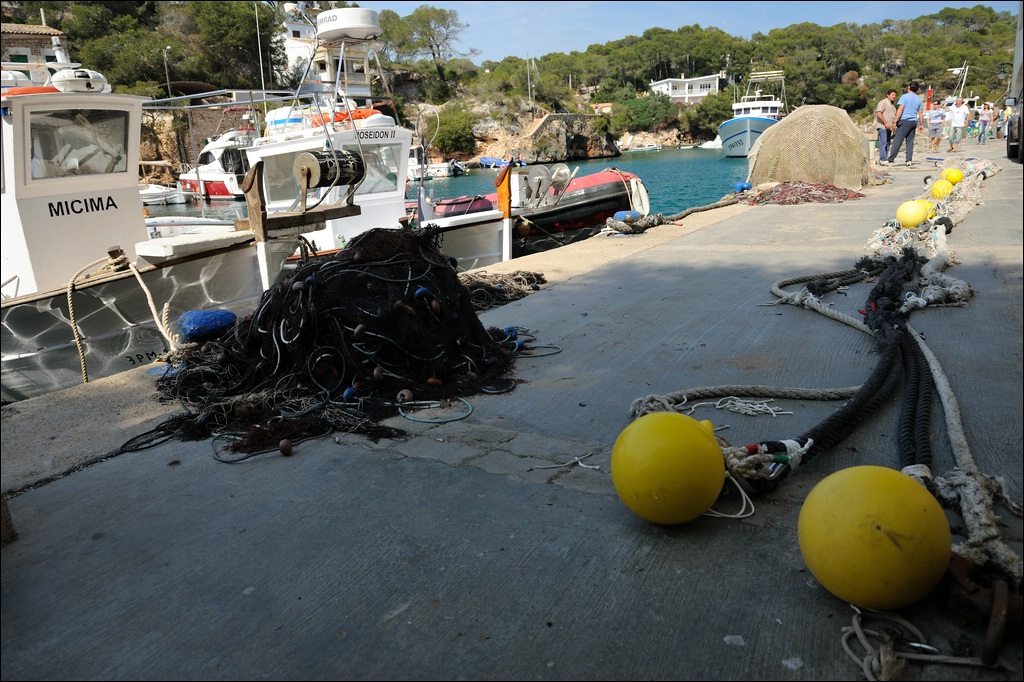 Cala Figuera - Ankunft Fischerboot