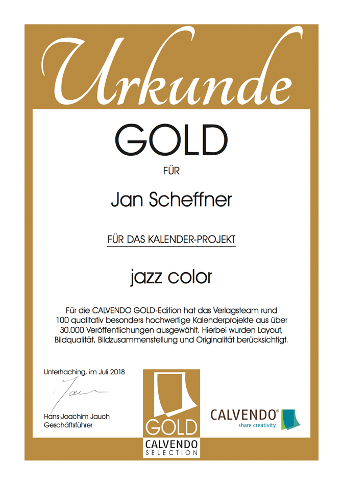 CALVENDO GOLD Scheffner Jan 2017
