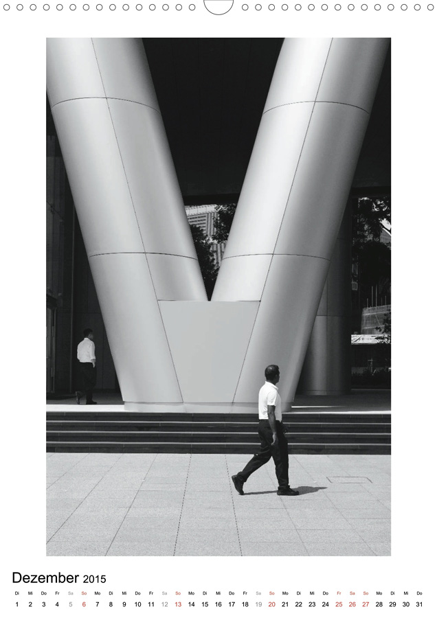 Calvendo Kalender Singapur Dezember
