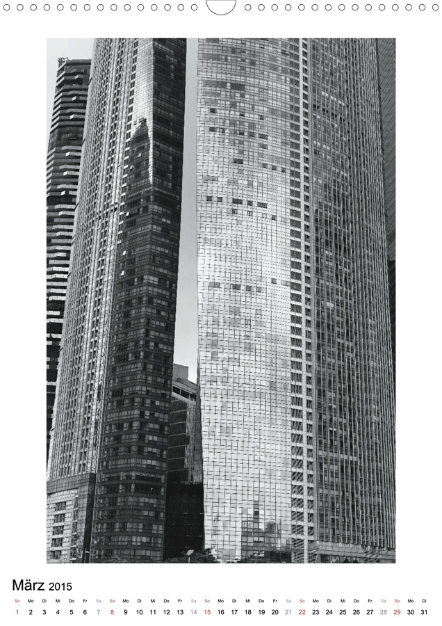 Calvendo Kalender Singapur Maerz