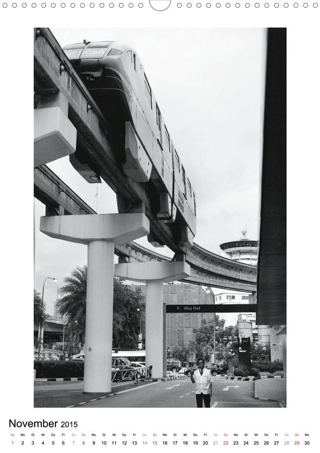 Calvendo Kalender Singapur November