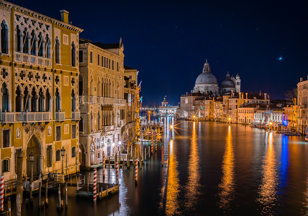 Canal Grande bei Nacht