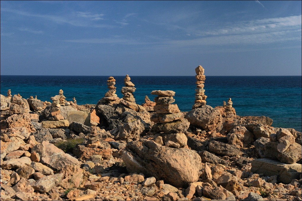 Cap de Ses Salines - Steine