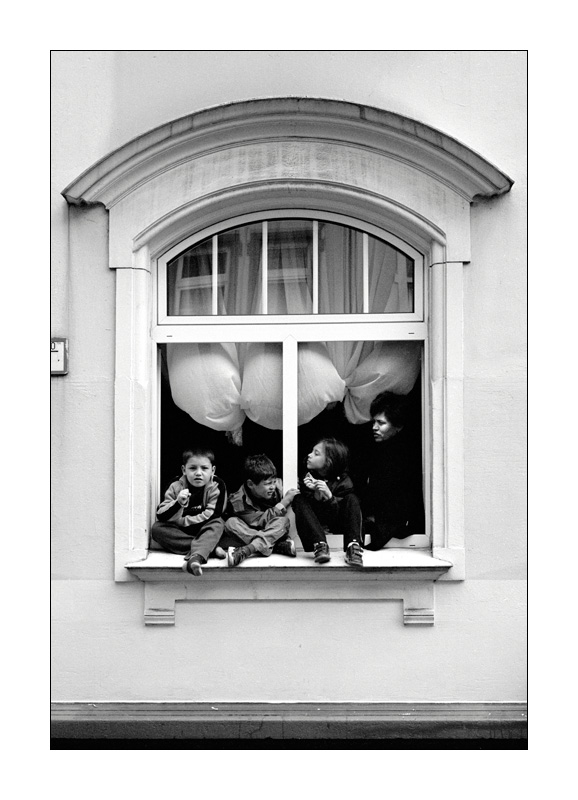 Carnival der Kulturen am Fenster
