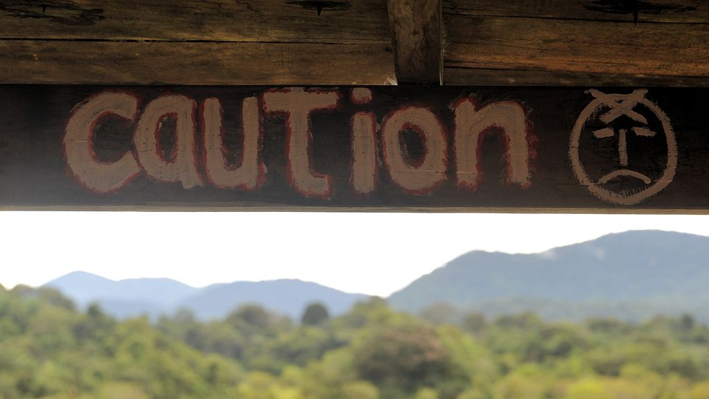 Caution
in der Surama Eco Lodge
1499