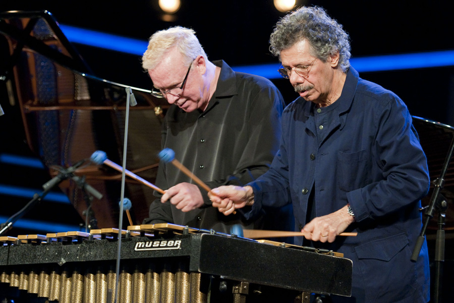 Chick Corea und Gary Barton in Burghausen 2011