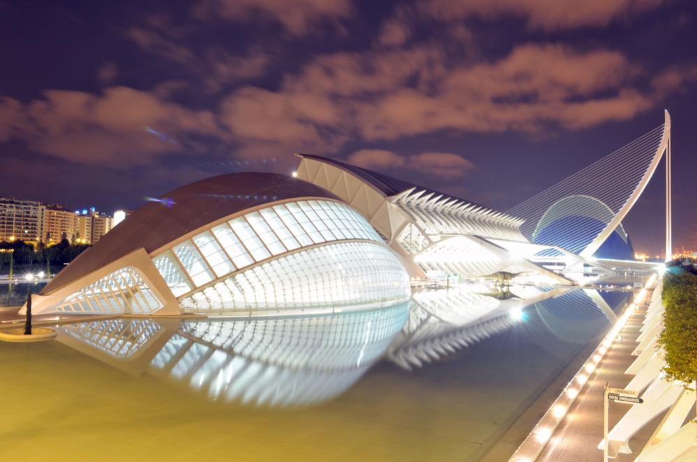 ciutat de les Arts i Ciencies.Valencia.Spain
