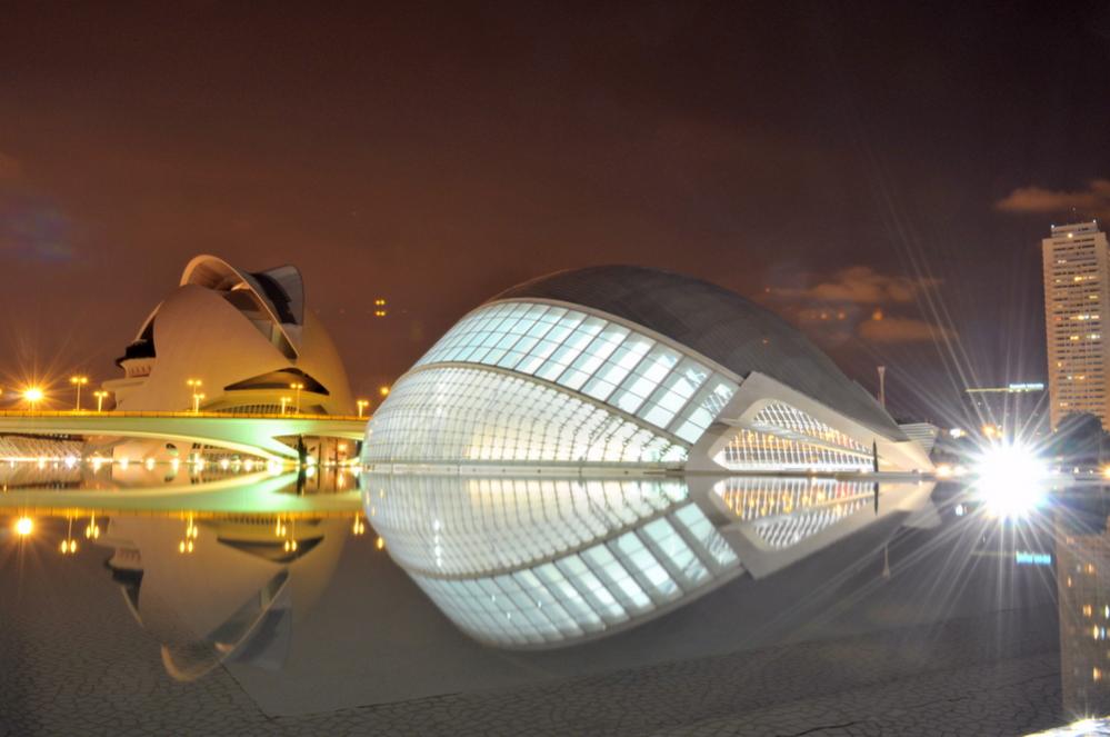 ciutat de les Arts i Ciencies.Valencia.Spain