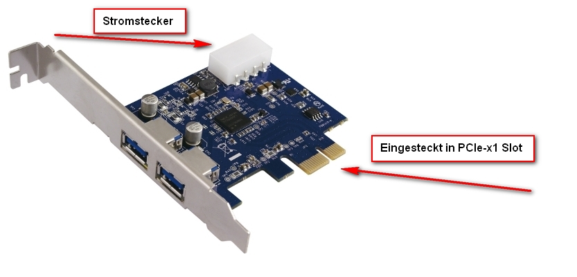 Cnmemory USB 3.0 PCI-Express Karte
