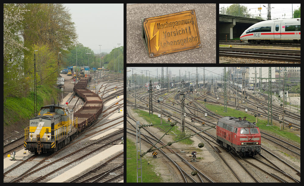 Collage Bahnhof 1