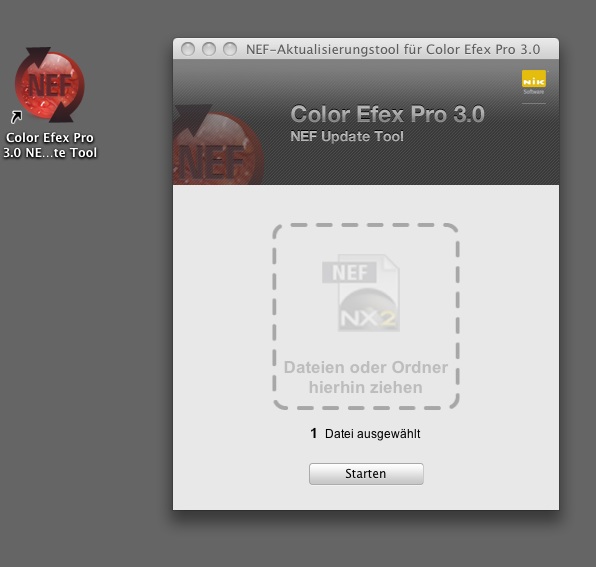 Color Efex Pro 3.0 NEF Update Tool Bild 02