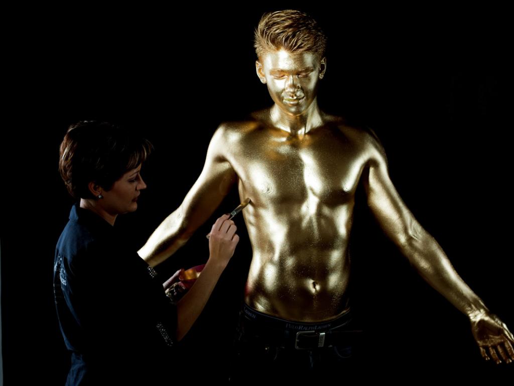 Creating your golden man is easy sometimes... :)