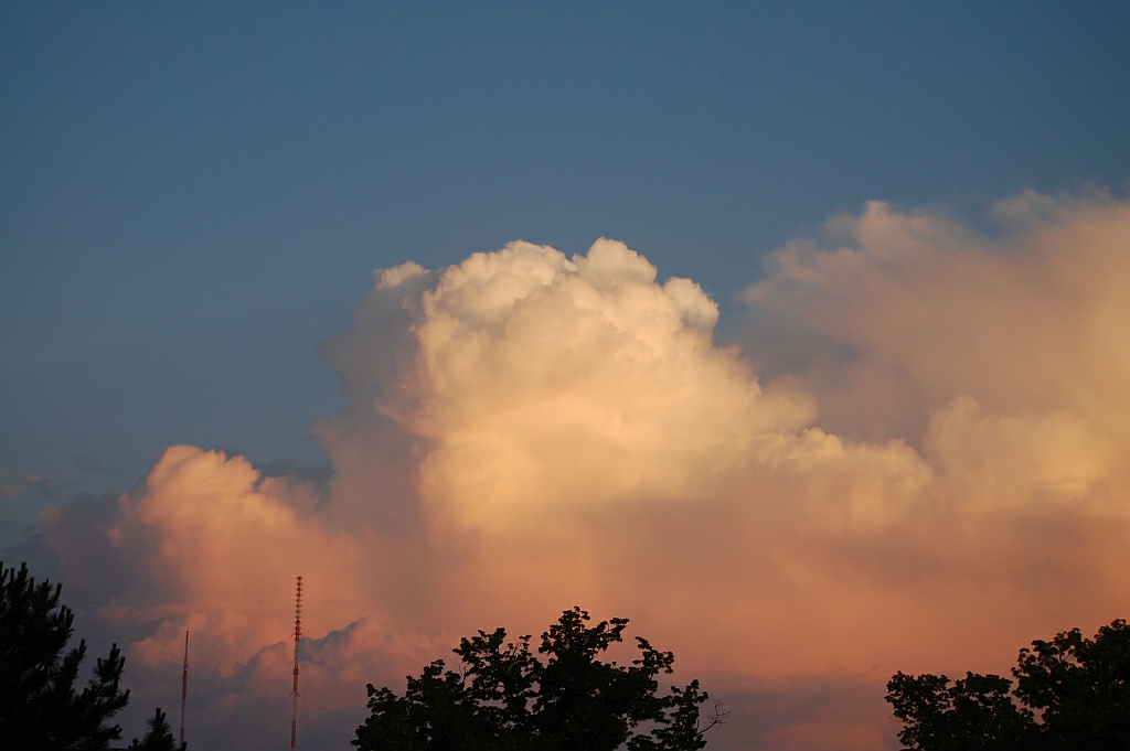 Cumulus am Abend
