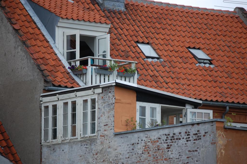 Dänische Balkonwohnung