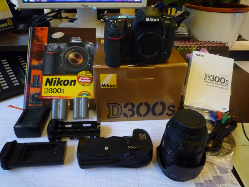 D300s mit Zubehör