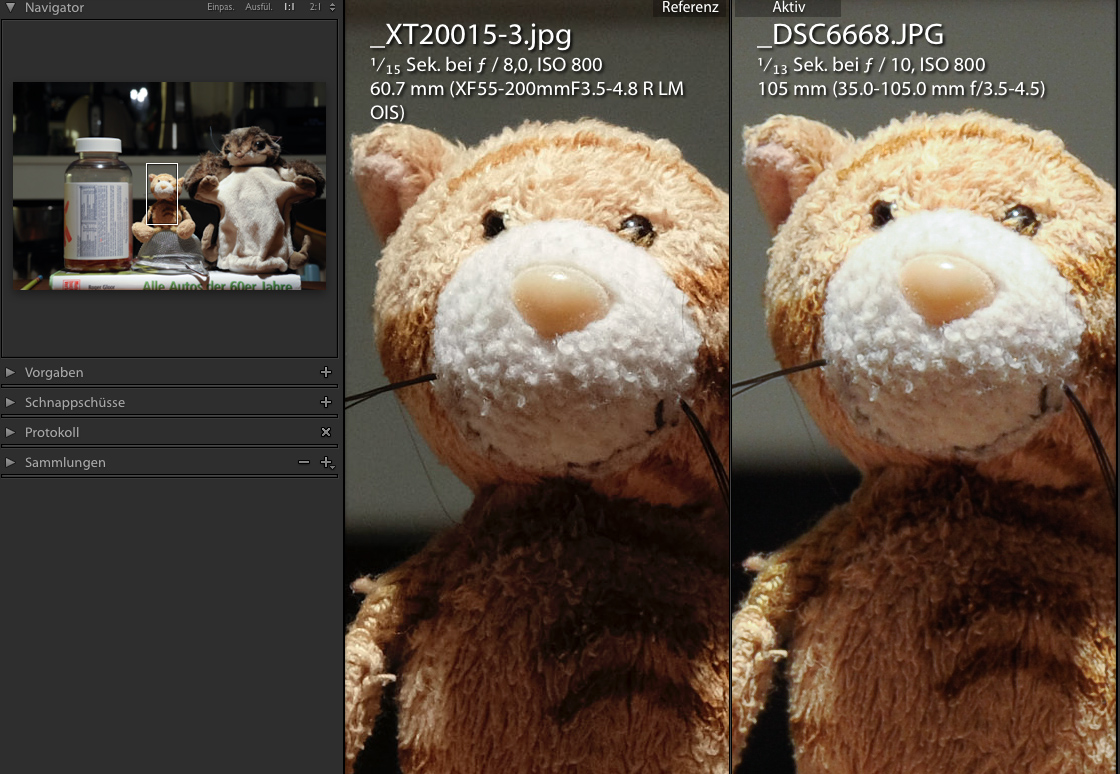 D700 vs XT2 ISO800 12MP