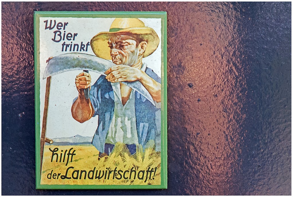 D71 0792 Bierwerbung anno dunnemals
