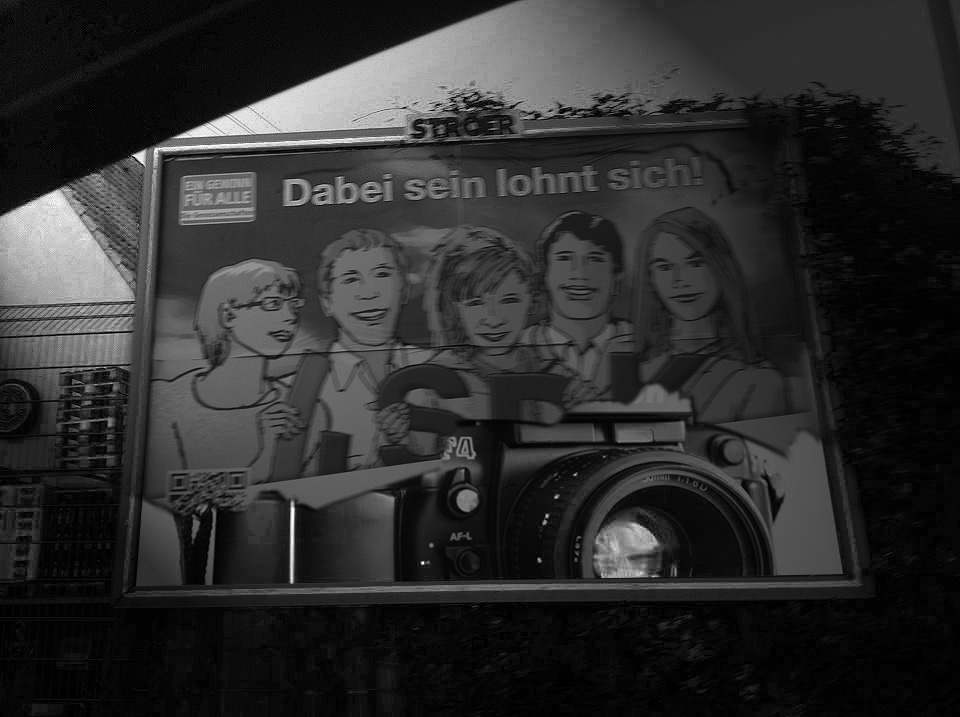 dabei sein