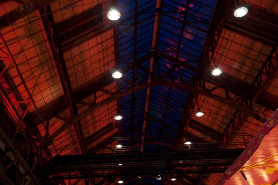 Dach Jahrhunderthalle Bochum