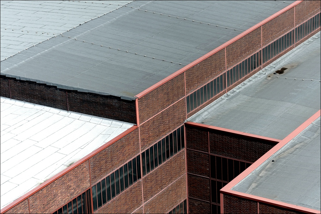 Dach Zeche Zollverein 08/2010