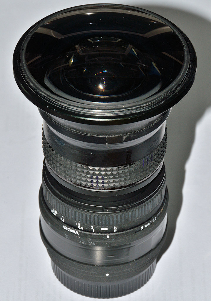 Das MF 5mm f/3.5 zirkulare DX-Fisheye