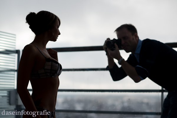 Das Model und der Fotograf