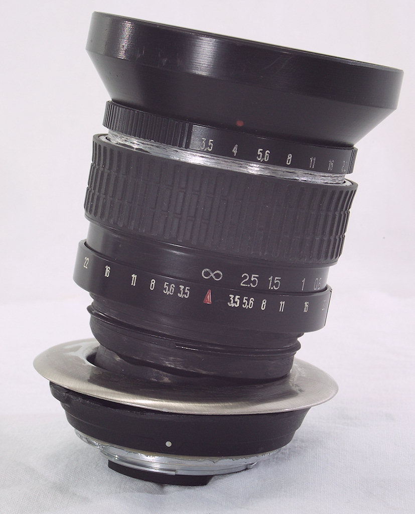 Das TiltShift 45mm f/3.5 (Mittelformat MIR)