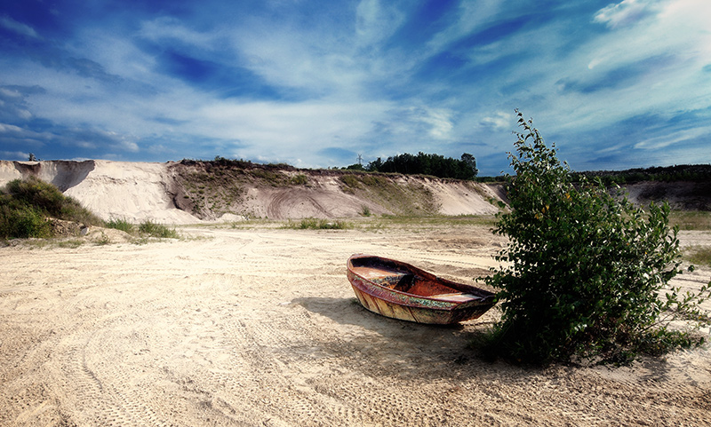das Warten aufs Wasser