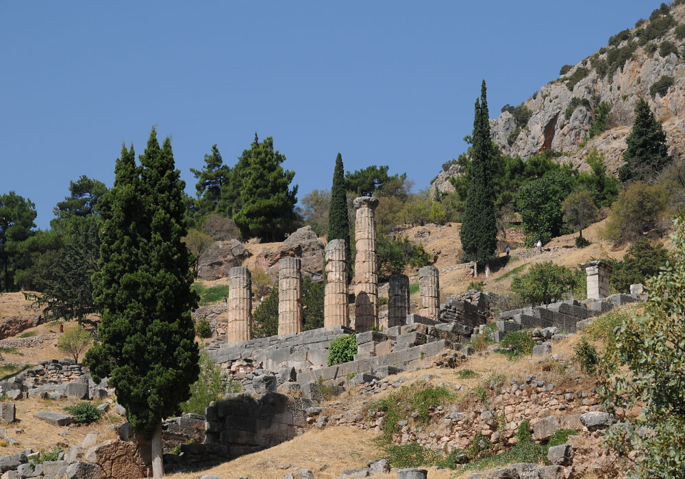Delphi, Apollon Tempel