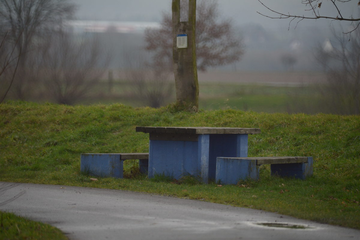 Der blaue Tisch
