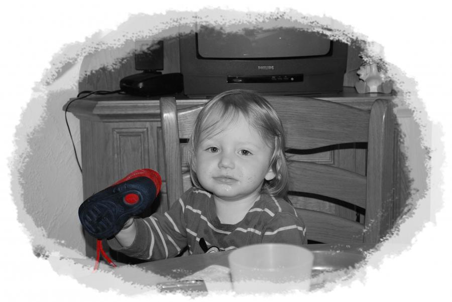der kleine Sohn von nem Freund