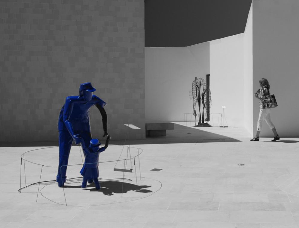 der mann ist doch blau