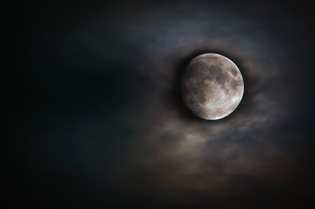 Der Mond über Linz