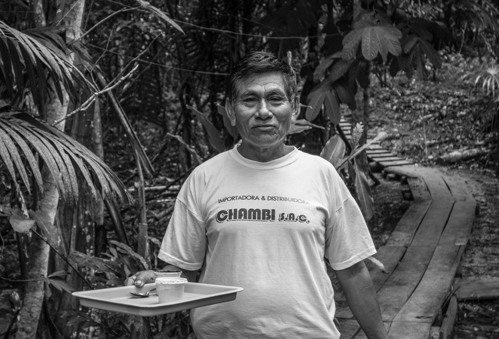 Der Schamane Don Lucio in Kapitari (Amazonas - Peru)